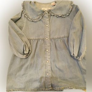 Zara dress size 3-4, denim